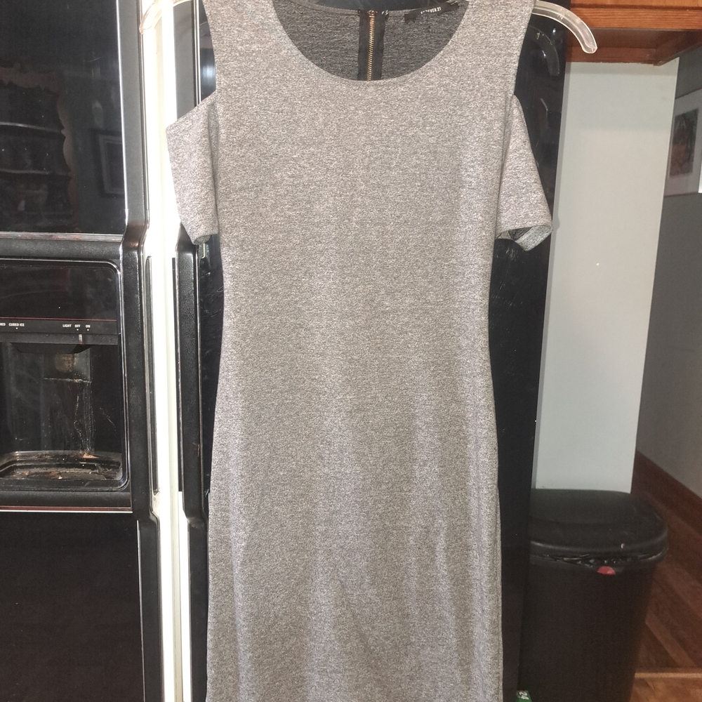 Elegant Gray Women's Dress